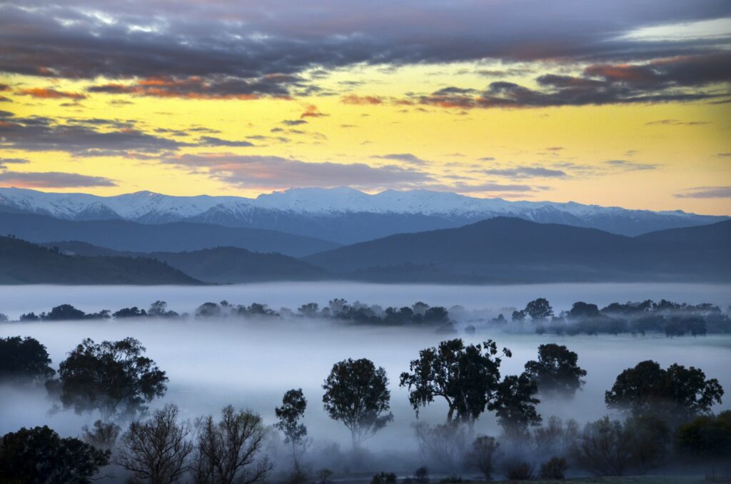 Farran’s Lookout, between Towong and Tintaldra , Upper Murray, Australia